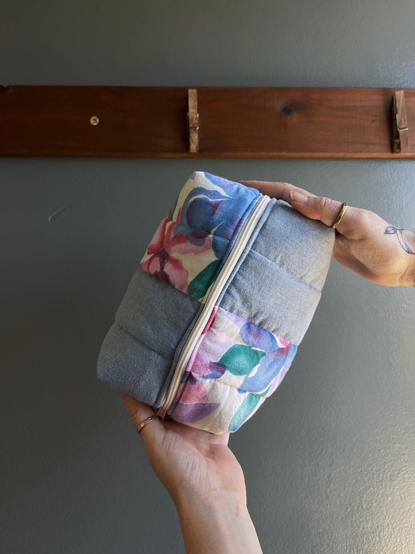 Patchwork Quilted Boxy Bag