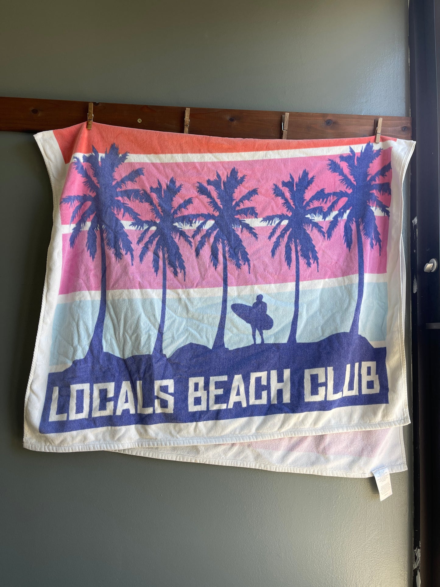 Palm Tree Towel Shorts