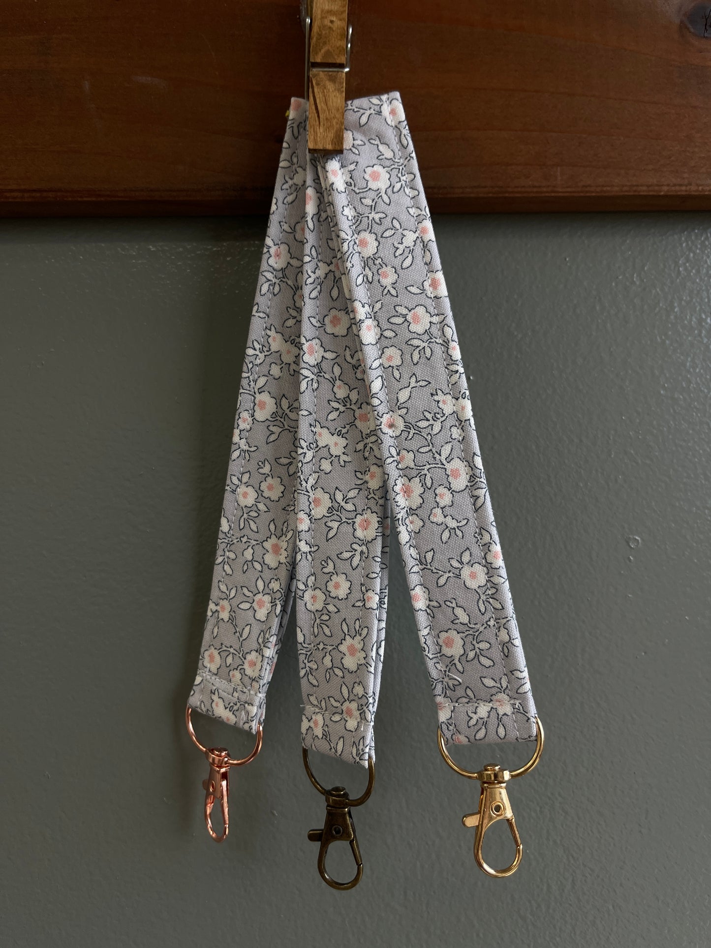 Keychain Wristlet with Clip