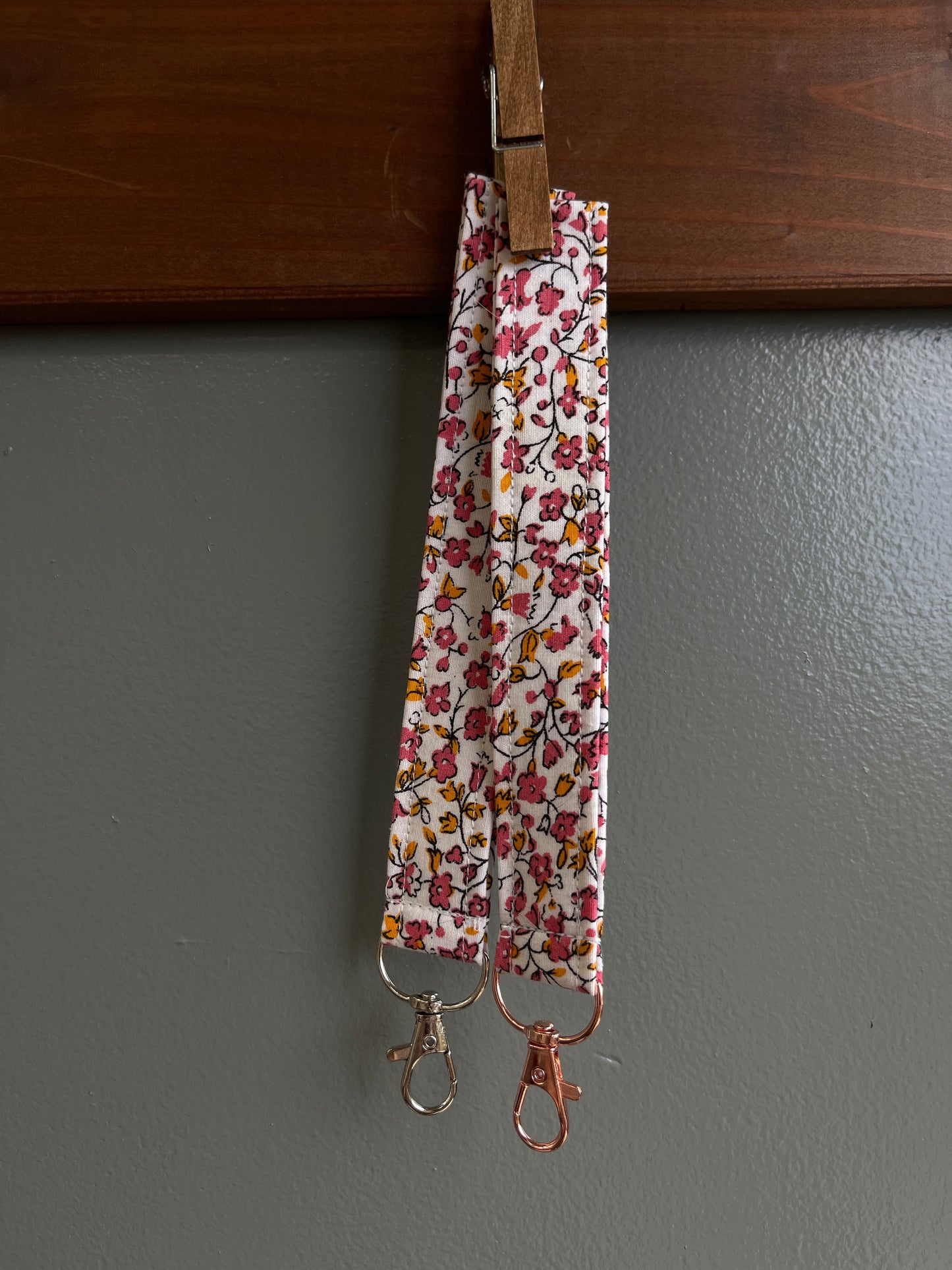 Keychain Wristlet with Clip