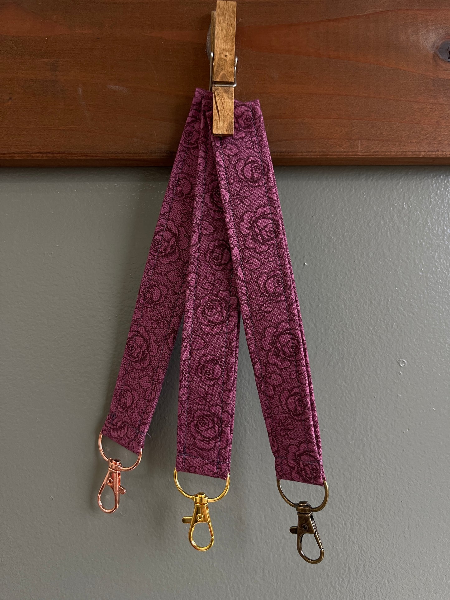 Keychain Wristlet with Clip