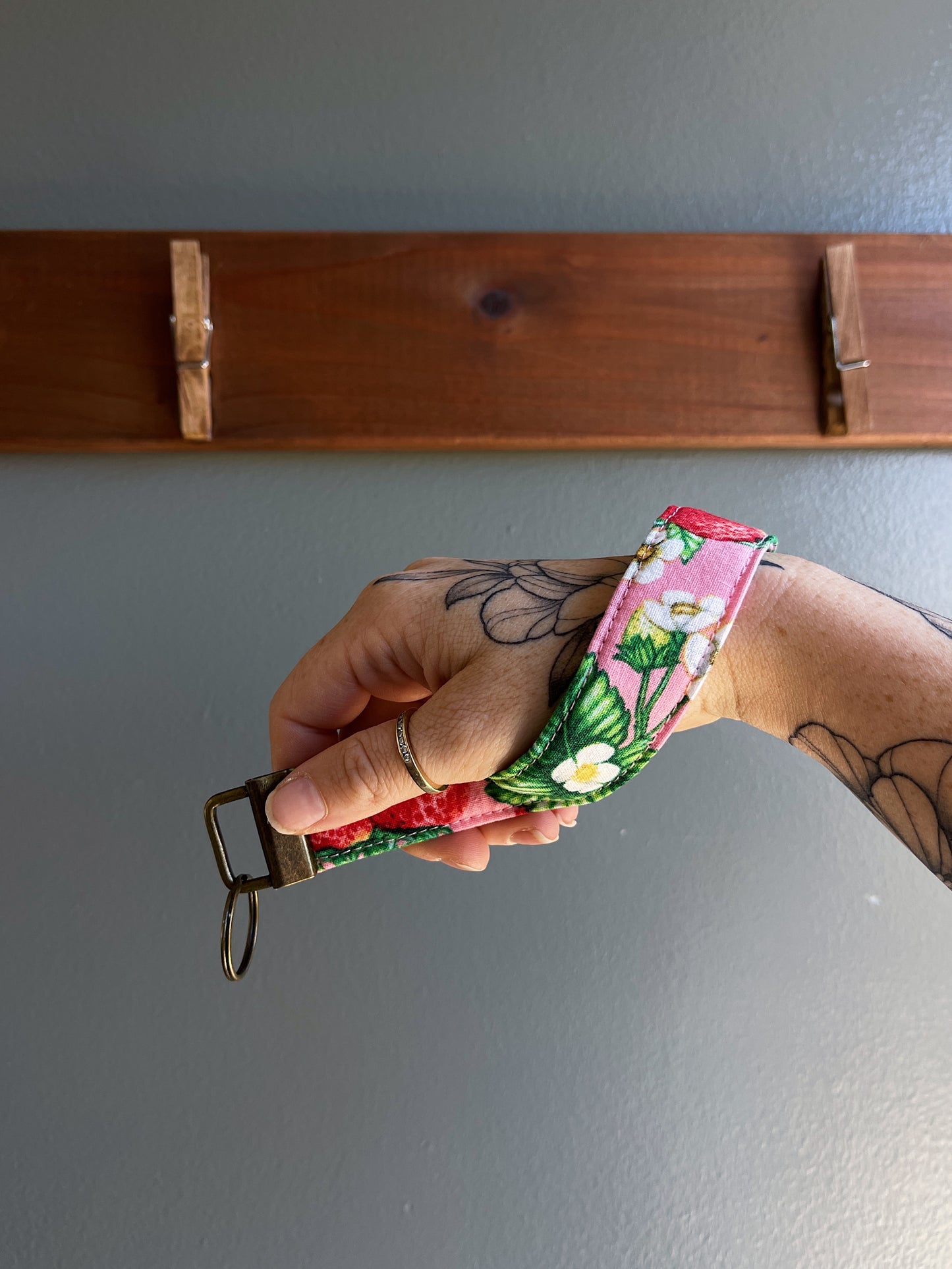 Keychain Wristlet