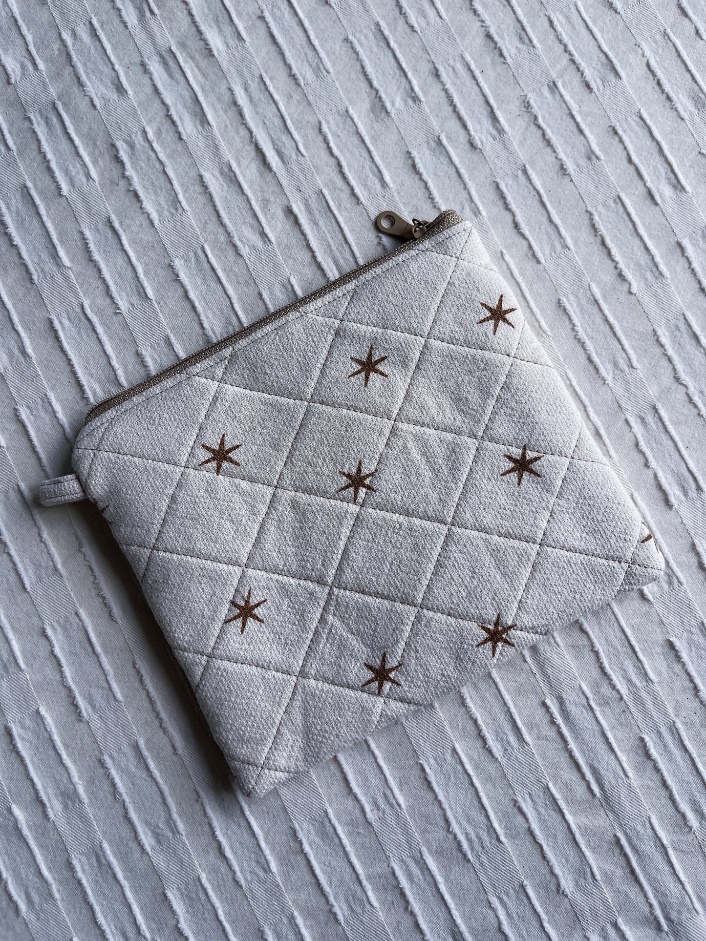 Mini Quilted Padded Pouch