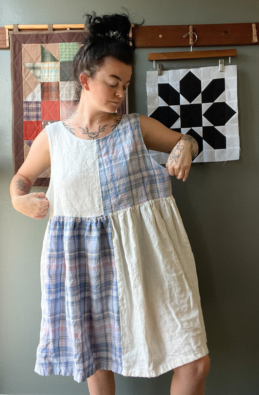 100% Linen Playdress L/LX